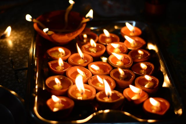 light candles at a life celebration